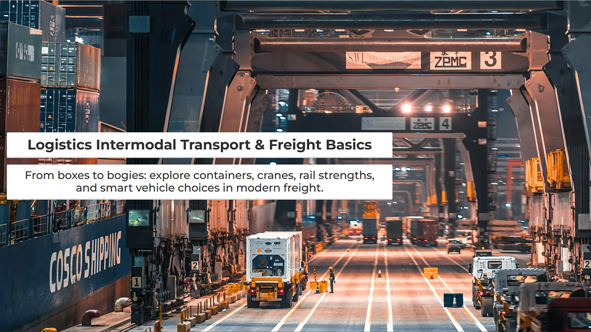 Intermodal Freight Essentials Kahoot quiz